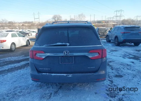 2019 Honda Odyssey Ex-L from USA, damaged, VIN 5FNRL6H72KB044752
